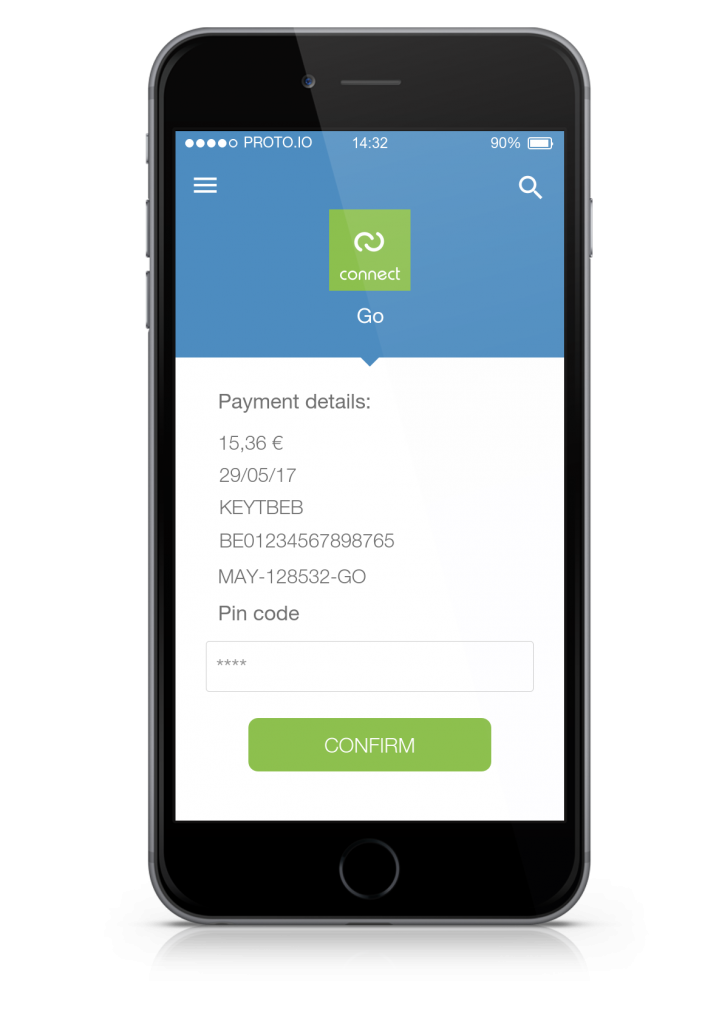 Iphone-payment-details Bouton de paiement