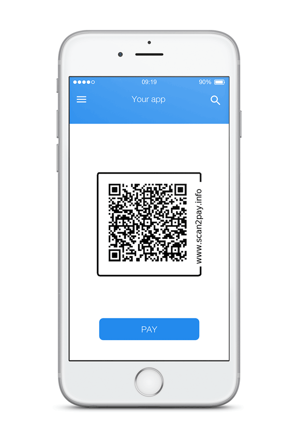 Scan2pay qr code