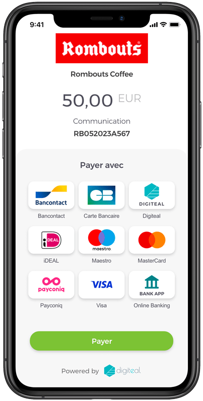 Digiteal service de paiement sur mobile