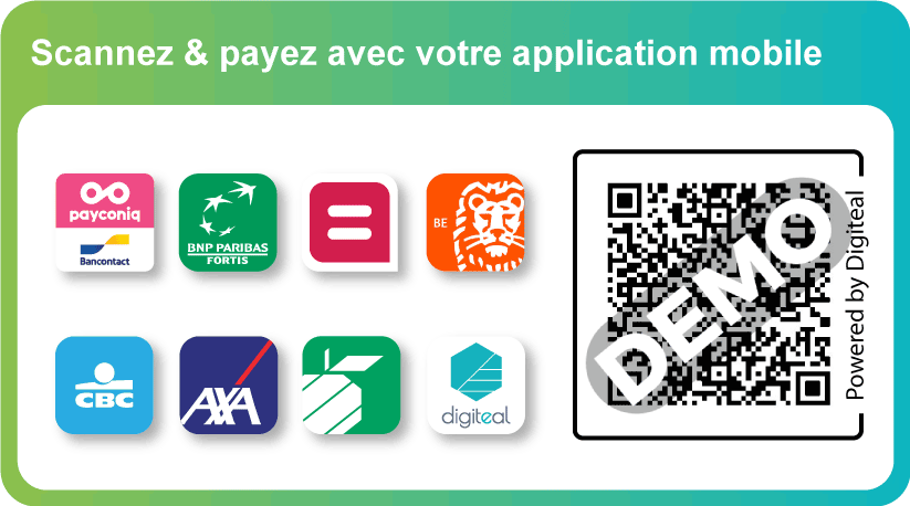 Bannière de paiement Digiteal